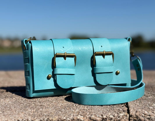 Double Buckle Cross Body